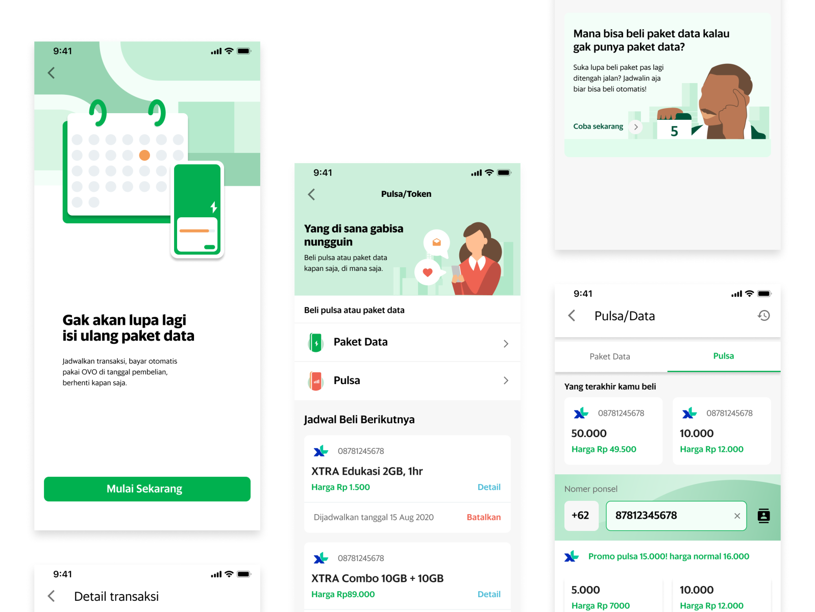 Grab Pulsa by Dimas Aditama Fikri on Dribbble