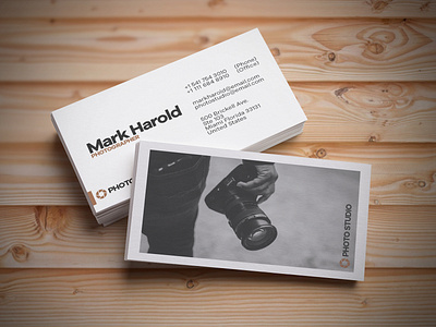 Minimalist Business Card Design 1