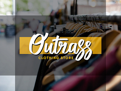 Outrass Logotype branding clothing apparel deutschland german lettering logo logotype stuttgart