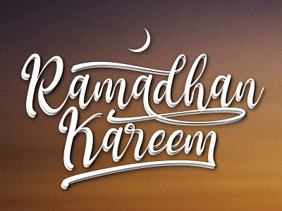 Ramadhan Kareem calligraphy font lettering moslem ramadhan ramadhan kareem