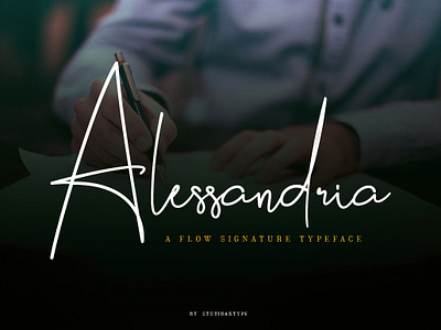 Alessandria Signature Font on Bundles bundle bundles font bundle gentleman signature signature fonts