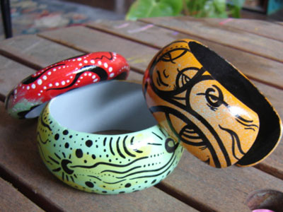 Hand Painted Bracelets accessories fashion jewelry painting