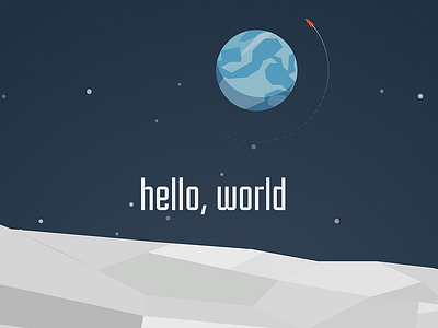 hello world cosmos browser earth earthrise hello world moon rocket