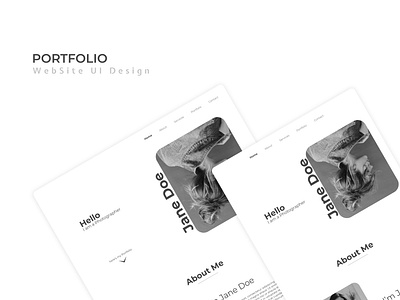 Portfolio web UI