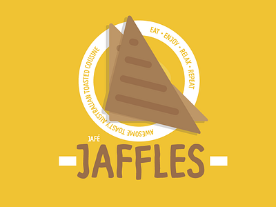 Jafé Jaffles big south flat jaffles logo sweden