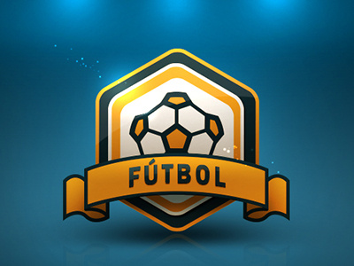 Futbol Badge badge fantasy futbol illustration soccer sports