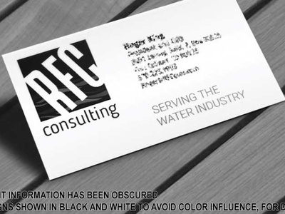 RFC logo for business card Concept