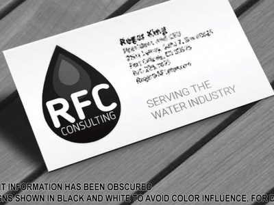 RFC logo for business card Concept