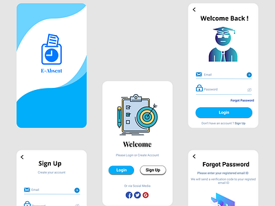 Modern Design Login And Register