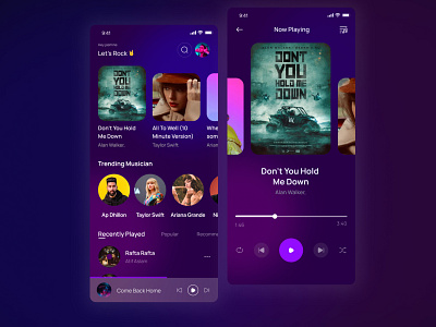 MuZika - Music Player App 🎵 3d animation app behance branding creative design designinspiration dribble graphic design illustration logo motion graphics ui
