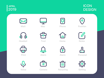 Icon Design app icon ui