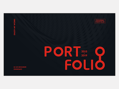 Portfolio Cover Designs Themes Templates And Downloadable Graphic Elements On Dribbble