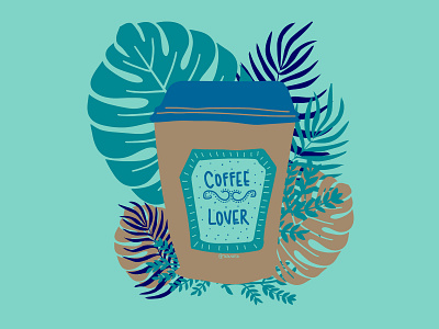 Coffe Lover cafe coffee design dibujo draw drawing illustration ilustracao ilustracion ilustraciones ilustración ilustradora ilustration love lover