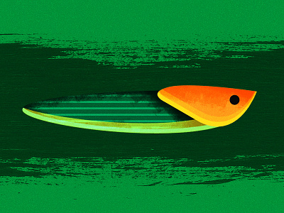 Fish Texture bait fish green lure texture