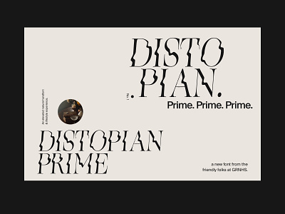 New Font -- Distopian Prime