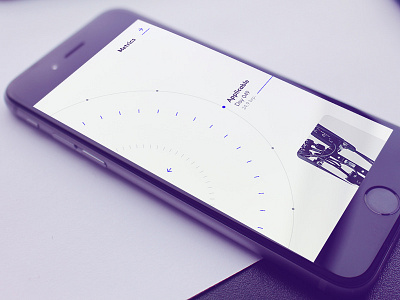 Metrics android app circle concept data hud ios product smart ui ux