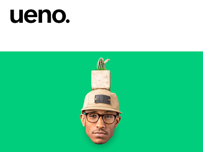 Cactus on my head, but don't call me a cactus head. cactus design green product ueno ui ux web