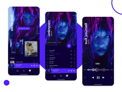 Music app annimation app audio app audio player freelance interaction motion design player ui