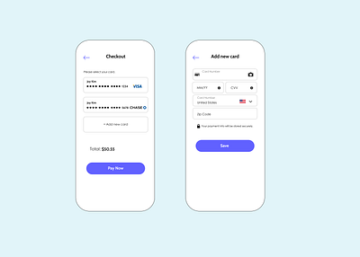 DAILY UI 002 - CREDIT CARD CHECKOUT 002 app dailyui design ui ui design ux