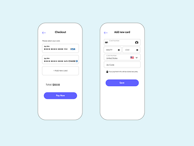 DAILY UI 002 - CREDIT CARD CHECKOUT