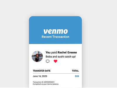 DAILY UI 017 - EMAIL RECEIPT