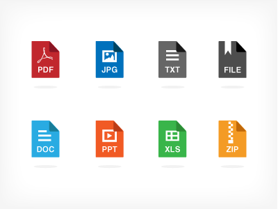 Filetypes file file type set filetype icon