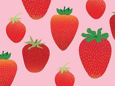 Strawberry Sensation pink produce strawberries strawberry