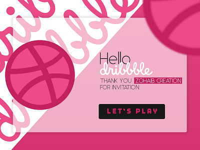 Hello Dribbble