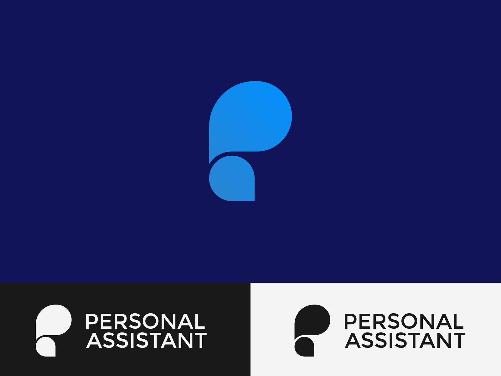 Personal Assistant Logo Design Concept By Sitnic Dumitru On Dribbble