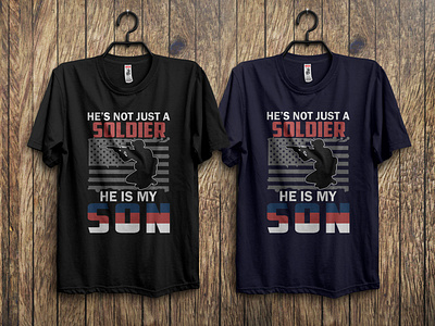 USA, Army, Soldiers, Veteran T-shirt
