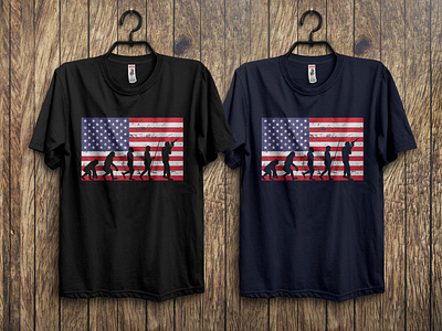 USA, Army, Soldiers, Veteran T-shirt