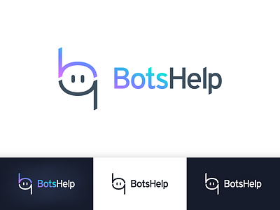 BotsHelp branding design logo logotype