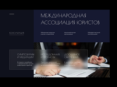 Lawyers Website Concept