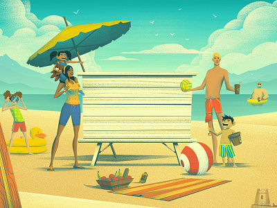 Banana Boat by Brian Edward Miller on Dribbble