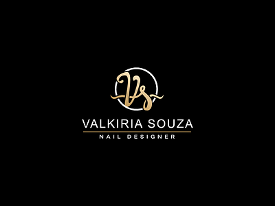 Valkiria Souza logo logodesign