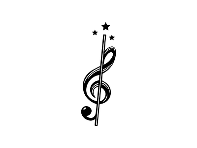 Magic Music brand design iconography logos logotype music musical vintage logo