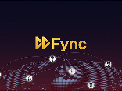 Fync Brand Logo brand identity branding graphic design logo