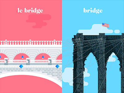 Paris - NewYork selection bobo bridge cupcake eiffel hipster liberty macaron newyork night ny nyc paris