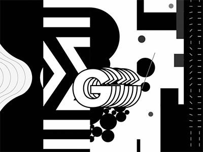 G8 FEST 2d animation design flat illustration letters motion mrfrukta shape typography
