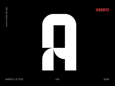 HARDYZ FONT 2d animation design flat letters logo maxim alimkin minimal motion mrfrukta shape type typeface typography