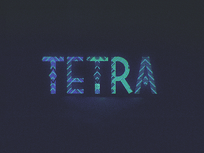 Tetra© FREE TYPEFACE 3d experiment font fontfirma free full illustration motion mrfrukta place type typeface typography