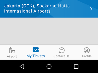 Indonesia Airport Mockup airport mobile app mockup ui ux