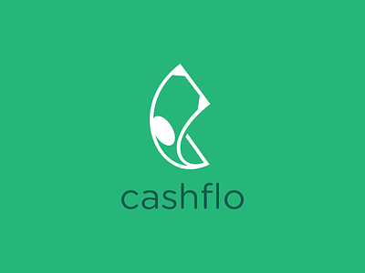 Cashflo logo app banking budget cash finance logo money pfm