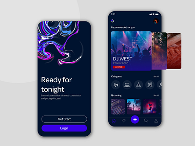 Event App UI Design app app design application design event event app ui uidesign ux web