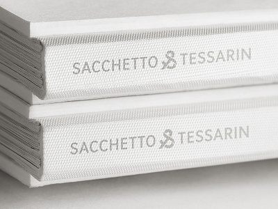 Sacchetto&Tessarin / Logo Design and Branding / Book animation branding business cards firm law lawyer letterhead lettering monogram stationery