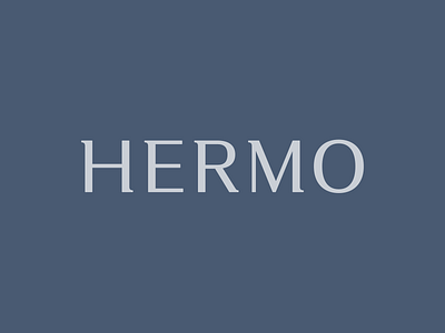 HERMO Shirt Manufacture / Rebrand / Logotype branding fashion lettering logo logotype packaging rebrand shirt stationery