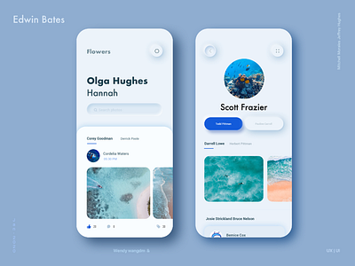 Travel App design concept