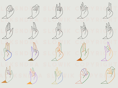 10 Mudras & Logo Pack apana branding chinmaya esoteric geometry hand indian line linear logo ritualistic sacred symbol symboling template varuna yoga yogic