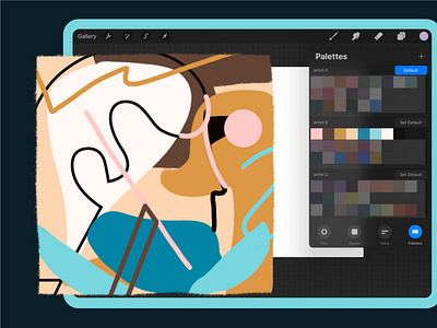 Procreate Palette color