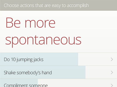 Be more spontaneous app ios personal project